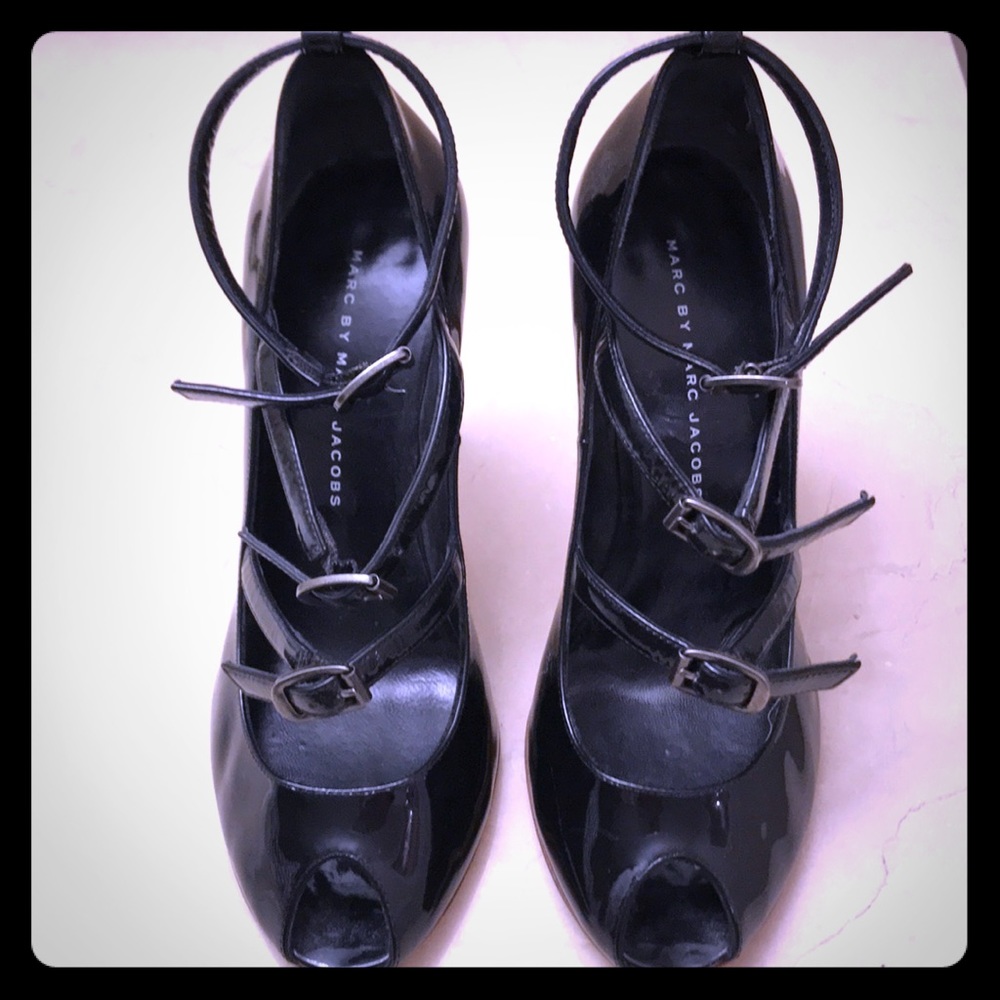 Black Marc Jacobs Mary-Jane heels